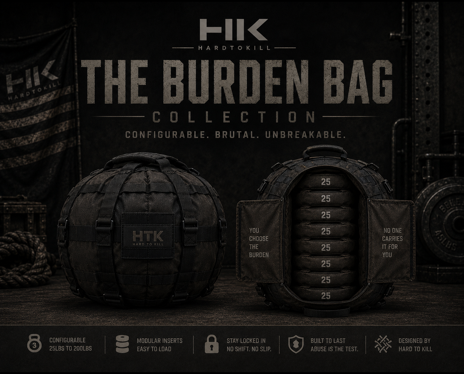 HTK Burden Bags